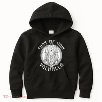 Son Of Odin Valhalla Kids Hoodie thumb 0