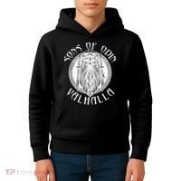Son Of Odin Valhalla Kids Hoodie thumb 4