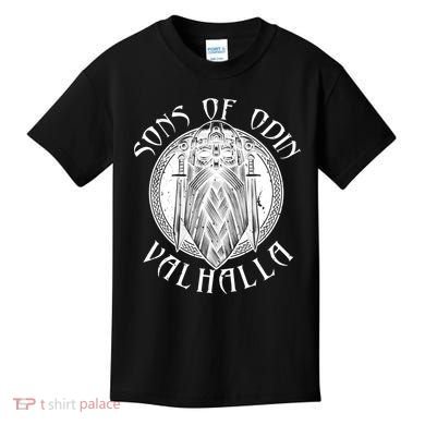 Son Of Odin Valhalla Kids T-Shirt
