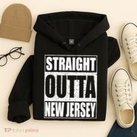 Straight Outta New Jersey Patriotic New Jersey State Hoodie thumb 4