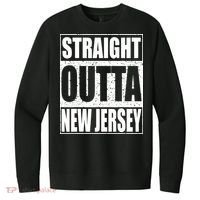 Straight Outta New Jersey Patriotic New Jersey State V.I.T. Fleece Crew Sweatshirt thumb 0