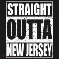 Straight Outta New Jersey Patriotic New Jersey State Women's Hoodie thumb 2