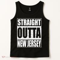 Straight Outta New Jersey Patriotic New Jersey State Tank Top thumb 2