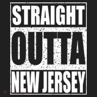 Straight Outta New Jersey Patriotic New Jersey State Kids Plaid Pajama Set thumb 2