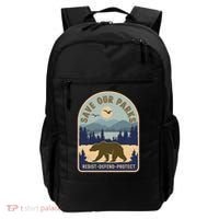 Save Our National Parks Defund Doge Parks Not Profits Backpack thumb 0