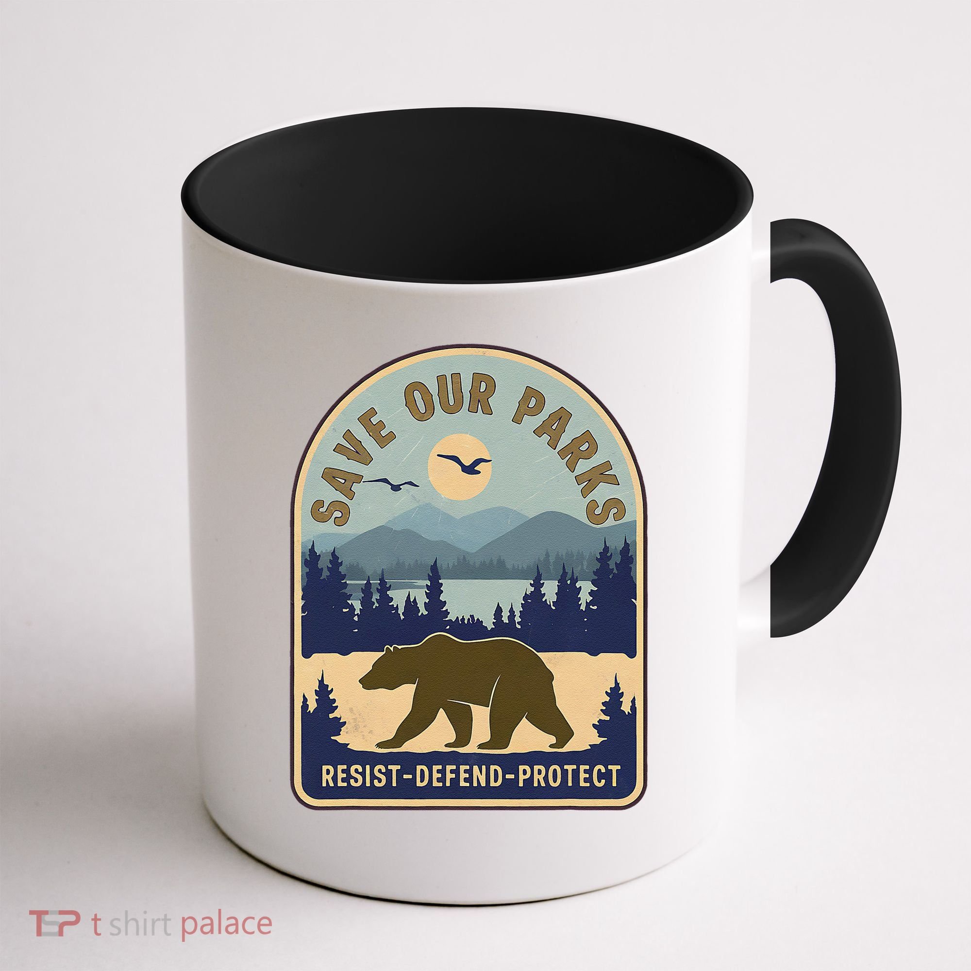 Save Our National Parks Defund Doge Parks Not Profits Coffee Mug