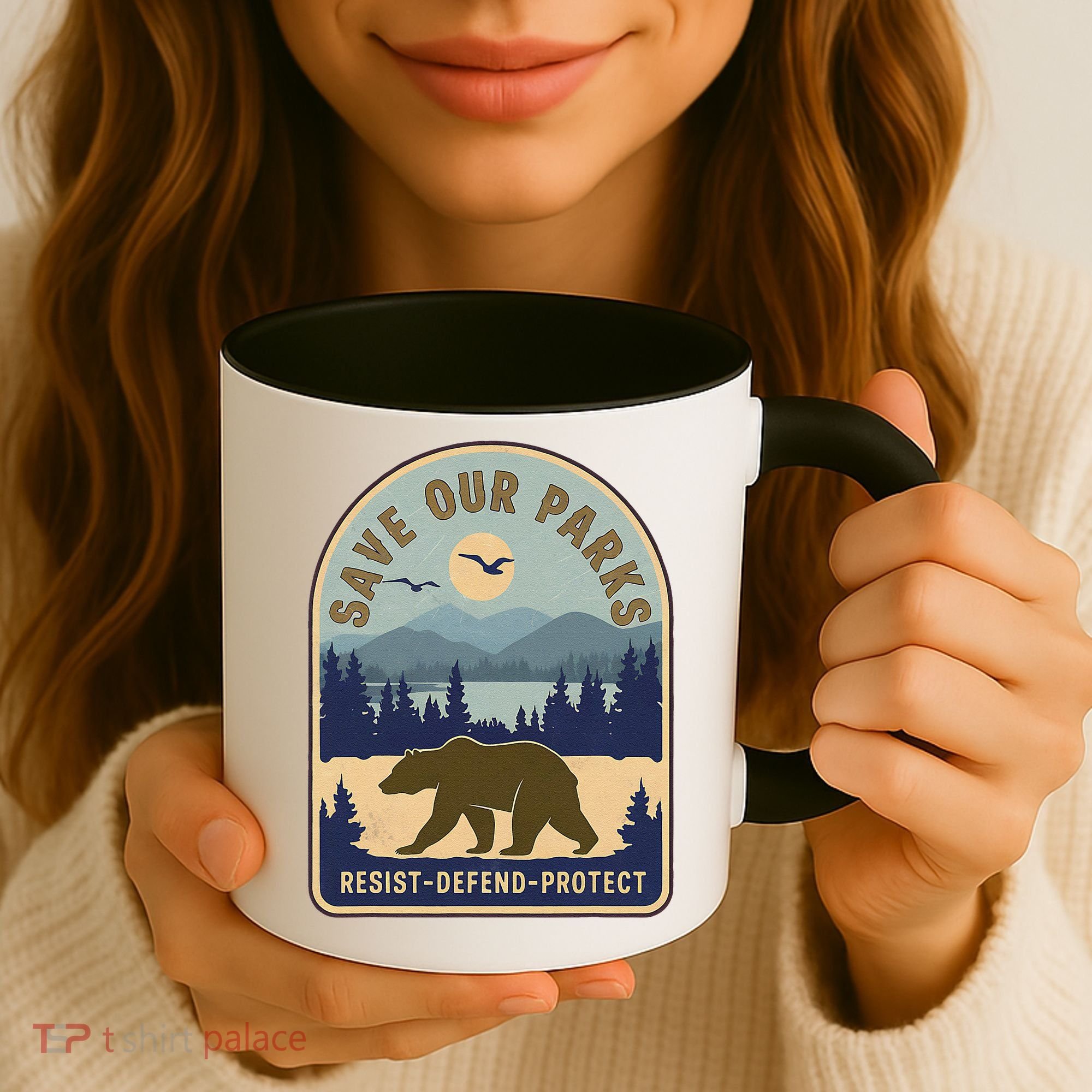 Save Our National Parks Defund Doge Parks Not Profits Coffee Mug