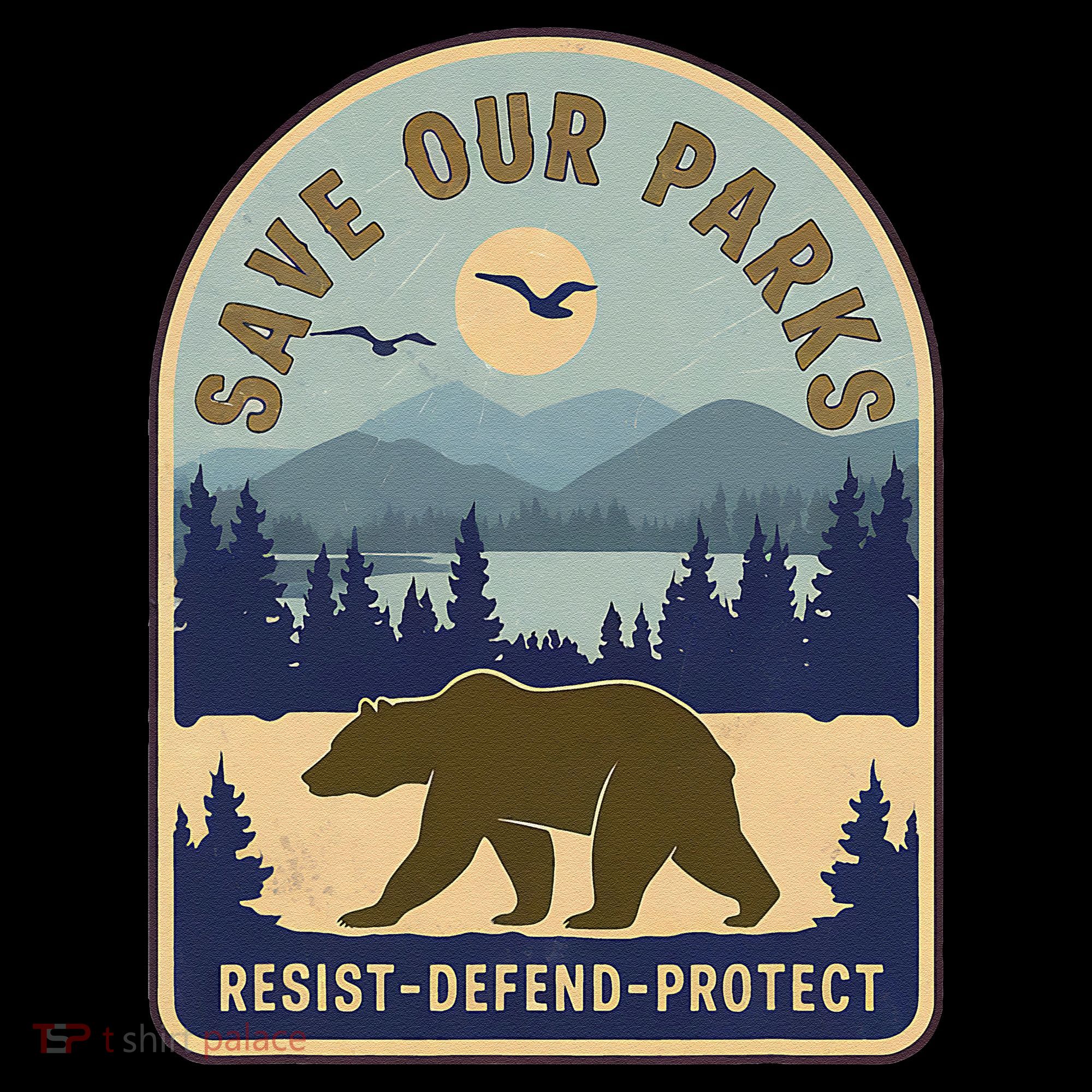 Save Our National Parks Defund Doge Parks Not Profits Coffee Mug