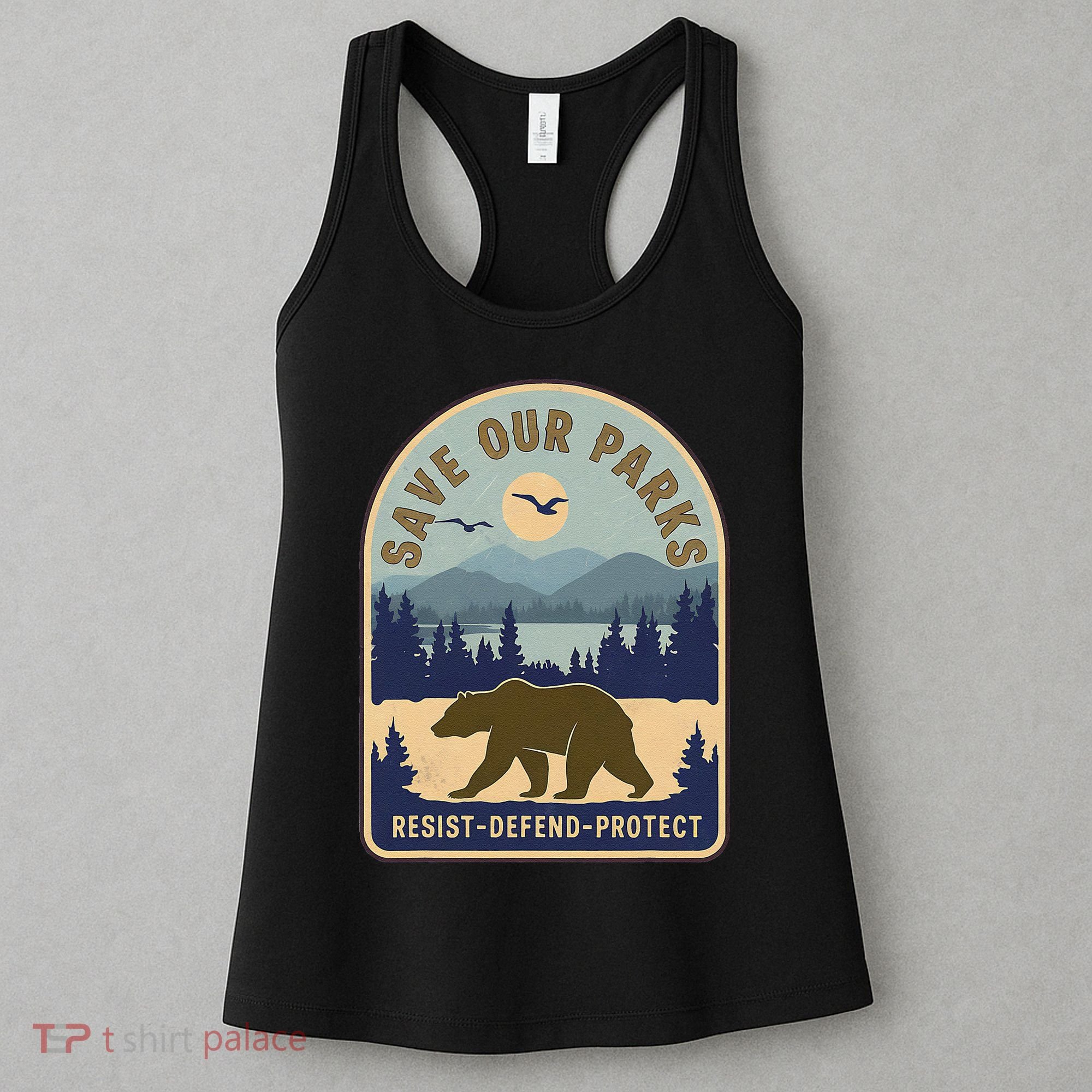 Save Our National Parks Defund Doge Parks Not Profits Women's Tank Top
