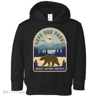 Save Our National Parks Defund Doge Parks Not Profits Toddler Hoodie