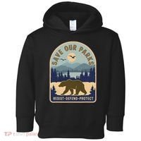 Save Our National Parks Defund Doge Parks Not Profits Toddler Hoodie thumb 0