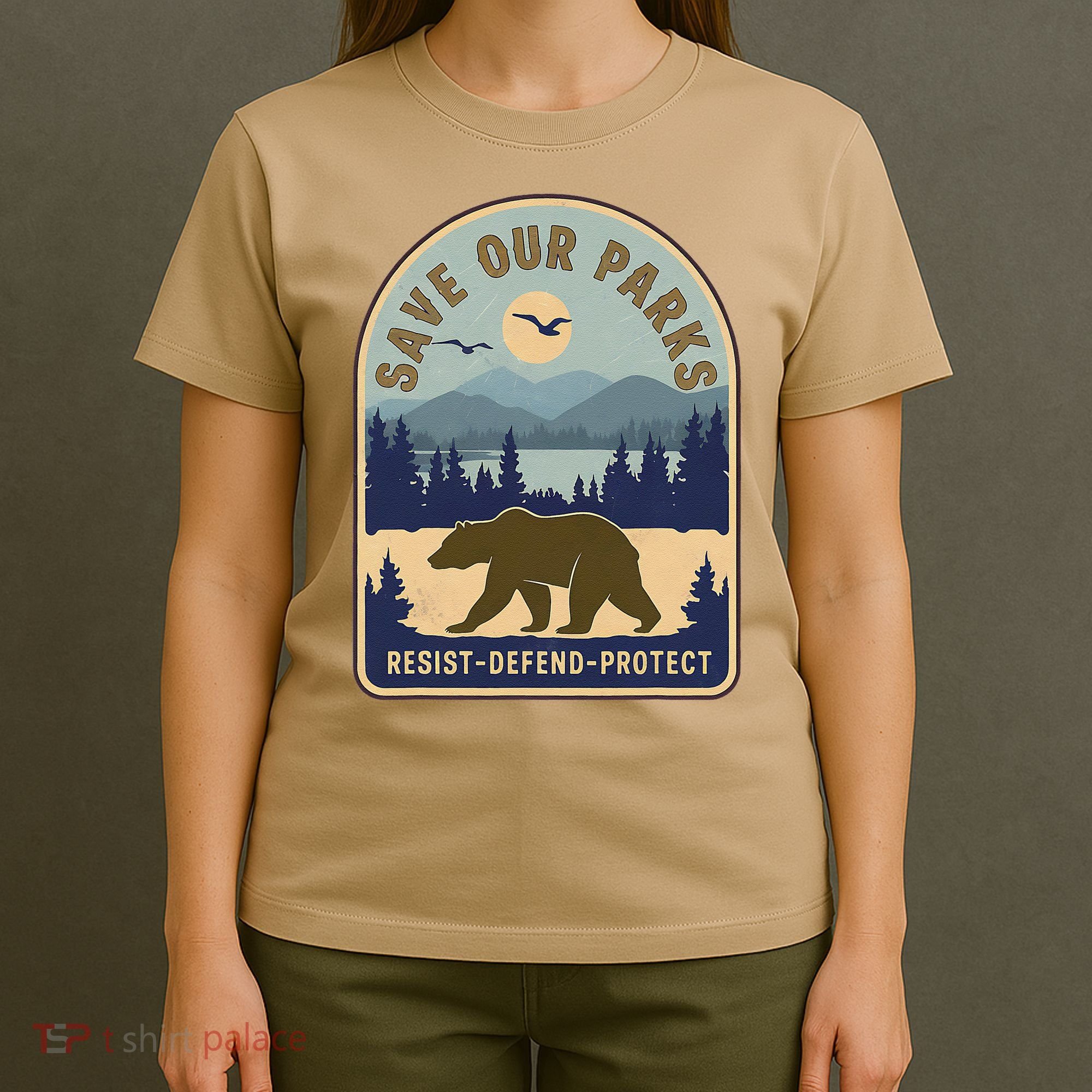 Save Our National Parks Defund Doge Parks Not Profits T-Shirt
