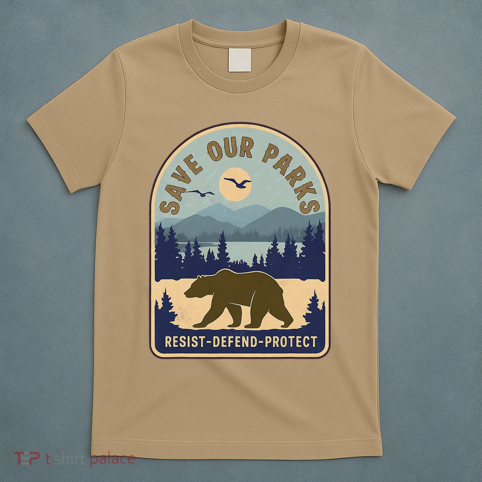 Save Our National Parks Defund Doge Parks Not Profits T-Shirt