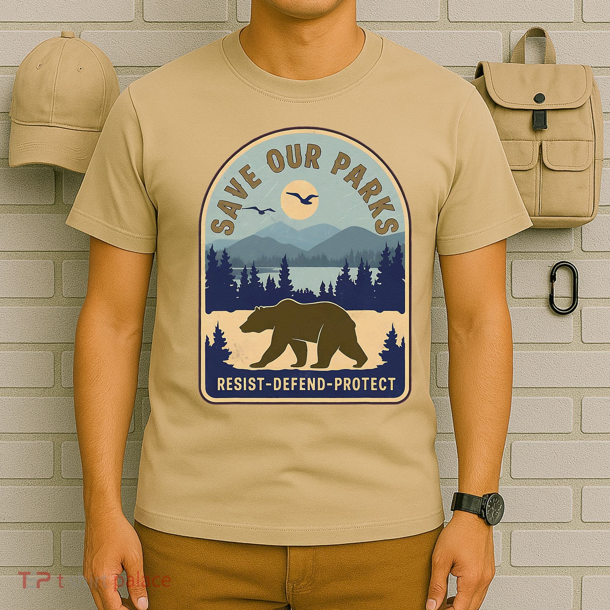 Save Our National Parks Defund Doge Parks Not Profits T-Shirt