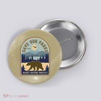 Save Our National Parks Defund Doge Parks Not Profits Button thumb 0