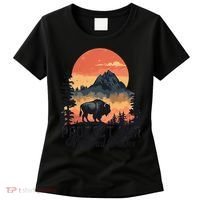 Save Our National Parks Resist Service Bison Buffalo Women's T-Shirt thumb 0