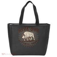 Save Our National Parks Defund DOGE Resist Bison ALT US Tote Bag thumb 0