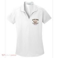 Save Our National Parks Defund DOGE Resist Bison ALT US Women's Dry Zone Grid Polo thumb 0