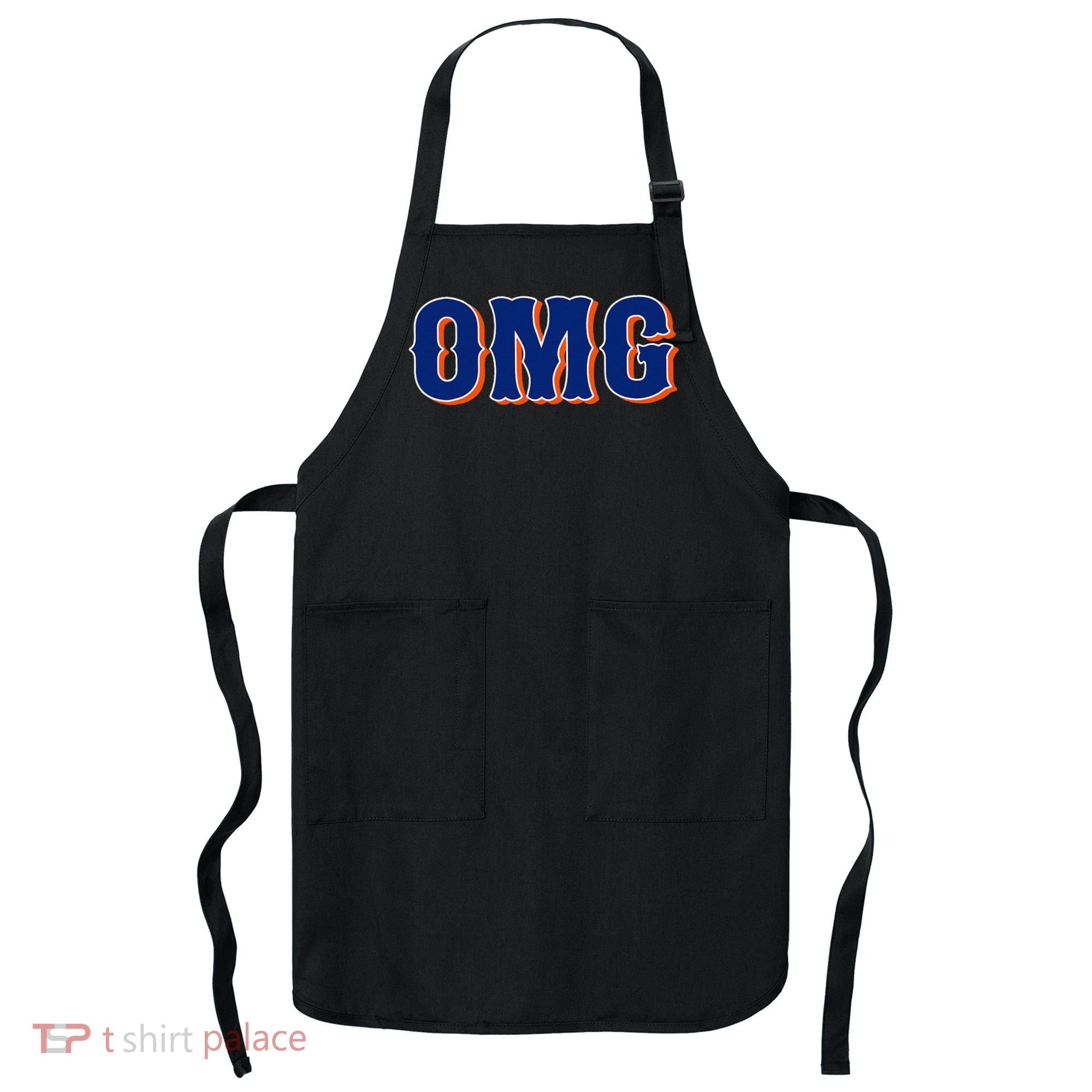 Says Omg New York Apparel Apron