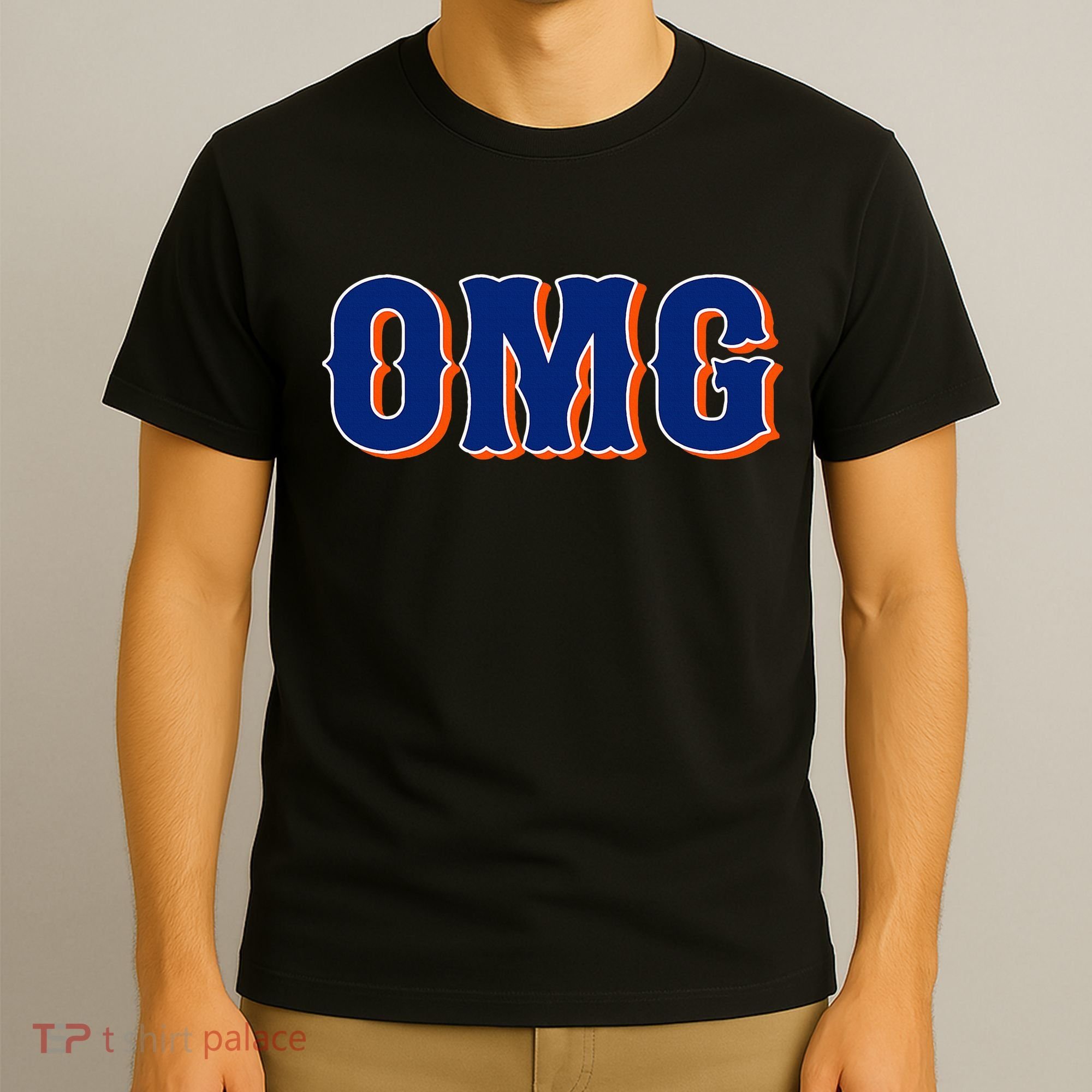 Says Omg New York Apparel T-Shirt