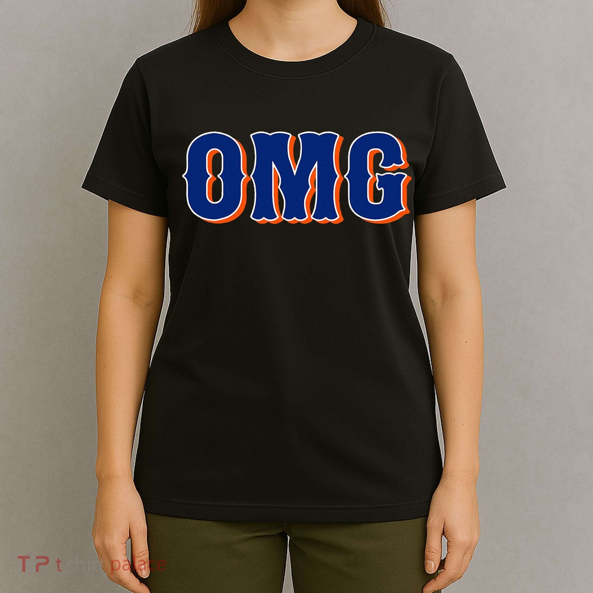 Says Omg New York Apparel T-Shirt