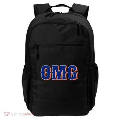 Says Omg New York Apparel Backpack