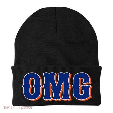 Says Omg New York Apparel Beanie