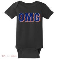 Says Omg New York Apparel Baby Bodysuit thumb 0