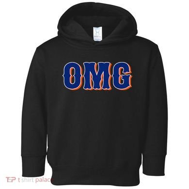 Says Omg New York Apparel Toddler Hoodie