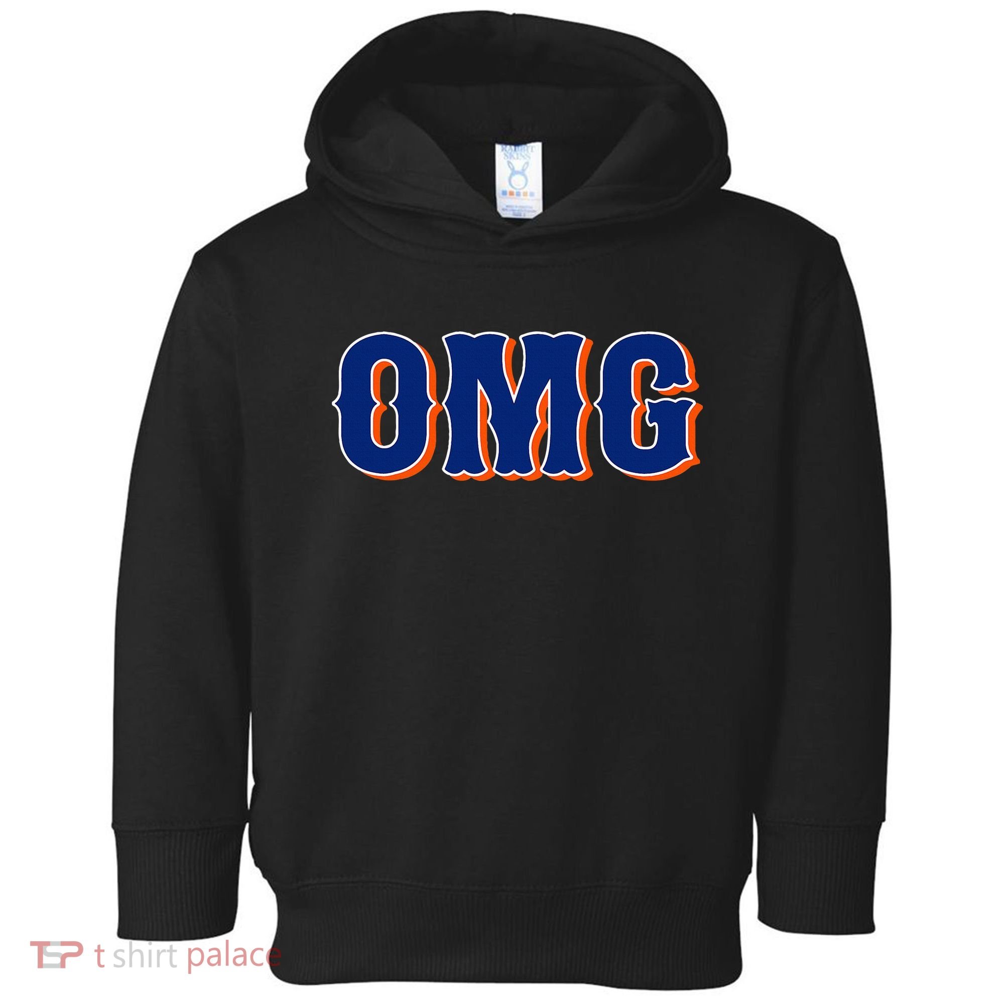 Says Omg New York Apparel Toddler Hoodie