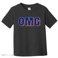 Says Omg New York Apparel Toddler T-Shirt thumb 0