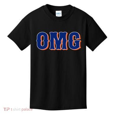Says Omg New York Apparel Kids T-Shirt