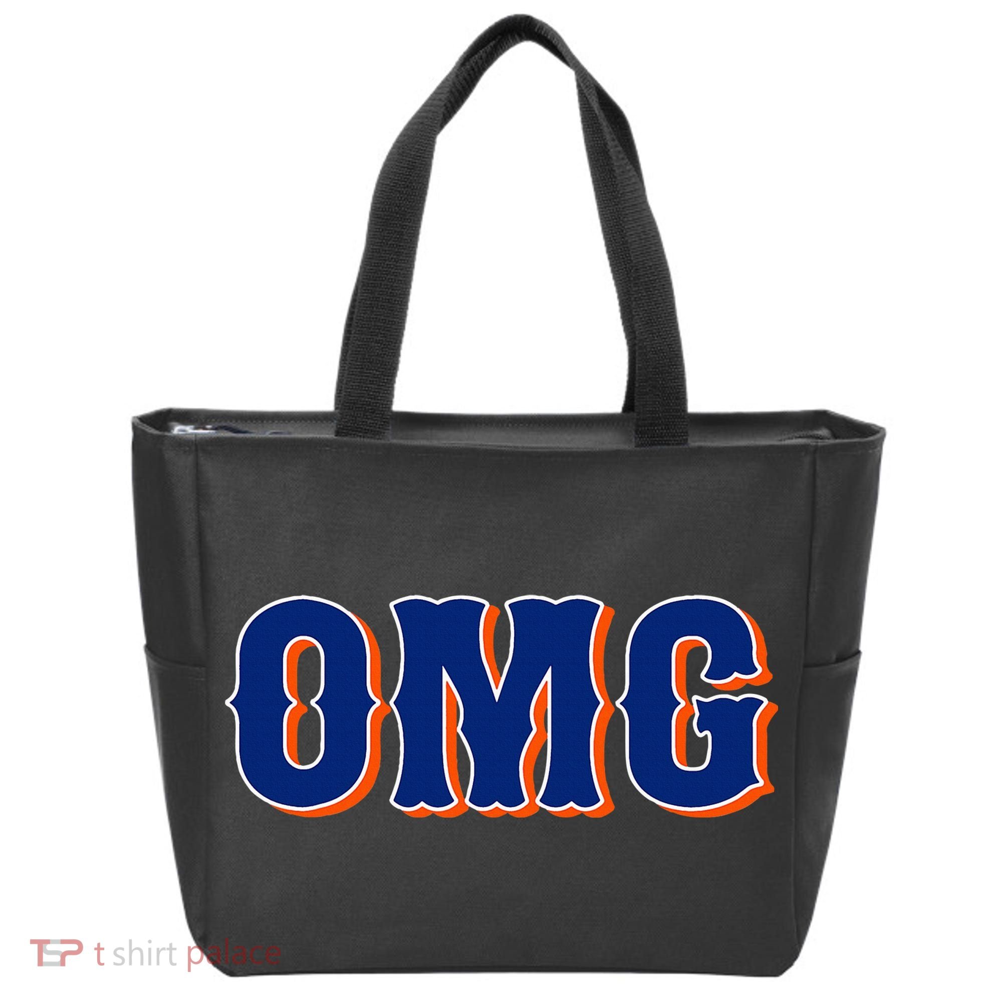 Says Omg New York Apparel Tote Bag