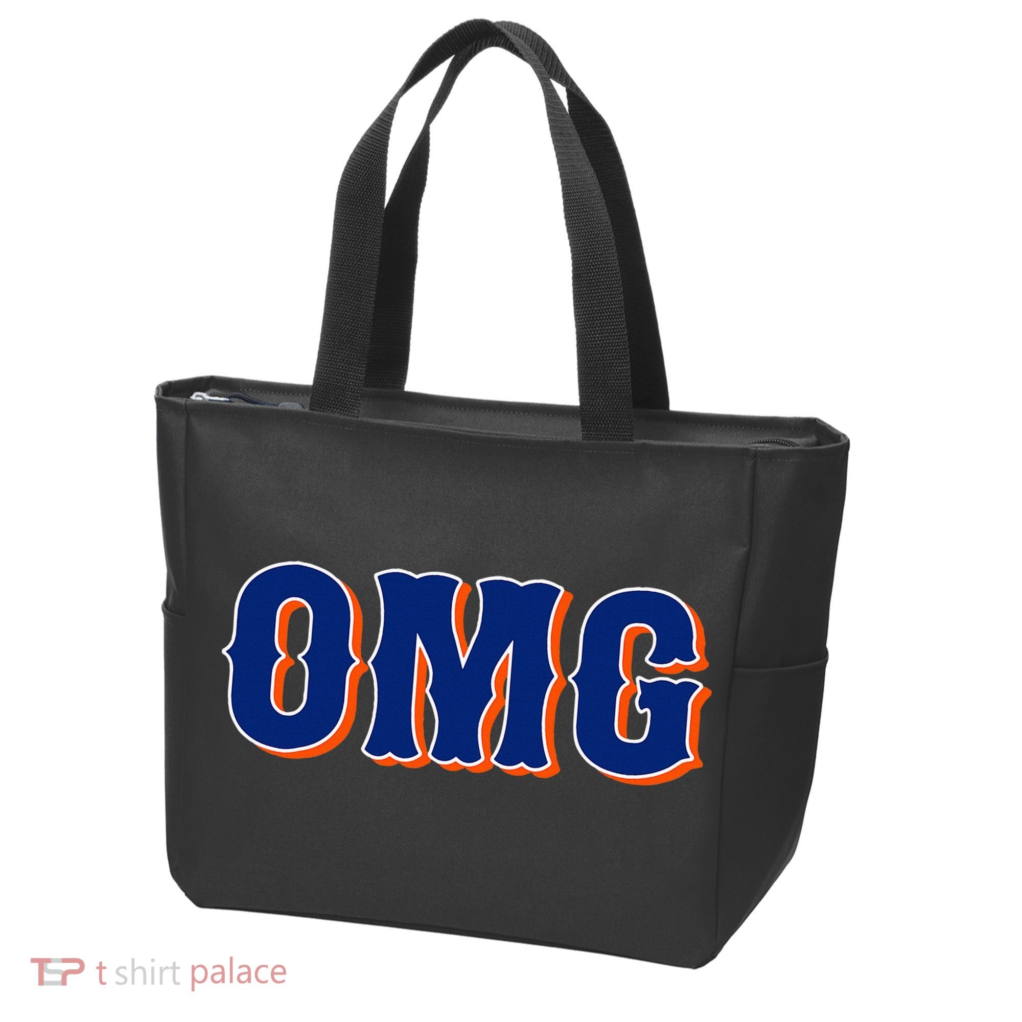 Says Omg New York Apparel Tote Bag