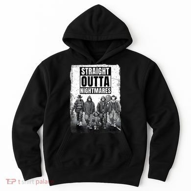 Straight Outta Nightmares Horror Halloween Scary Hoodie