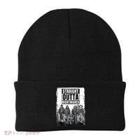 Straight Outta Nightmares Horror Halloween Scary Beanie thumb 0