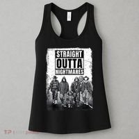 Straight Outta Nightmares Horror Halloween Scary Women's Tank Top thumb 3