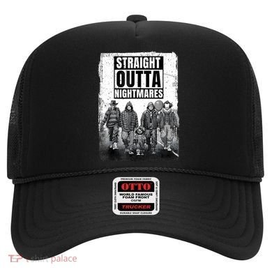 Straight Outta Nightmares Horror Halloween Scary Hat