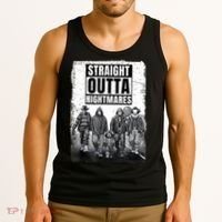 Straight Outta Nightmares Horror Halloween Scary Tank Top thumb 3