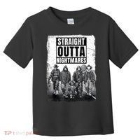 Straight Outta Nightmares Horror Halloween Scary Toddler T-Shirt thumb 0
