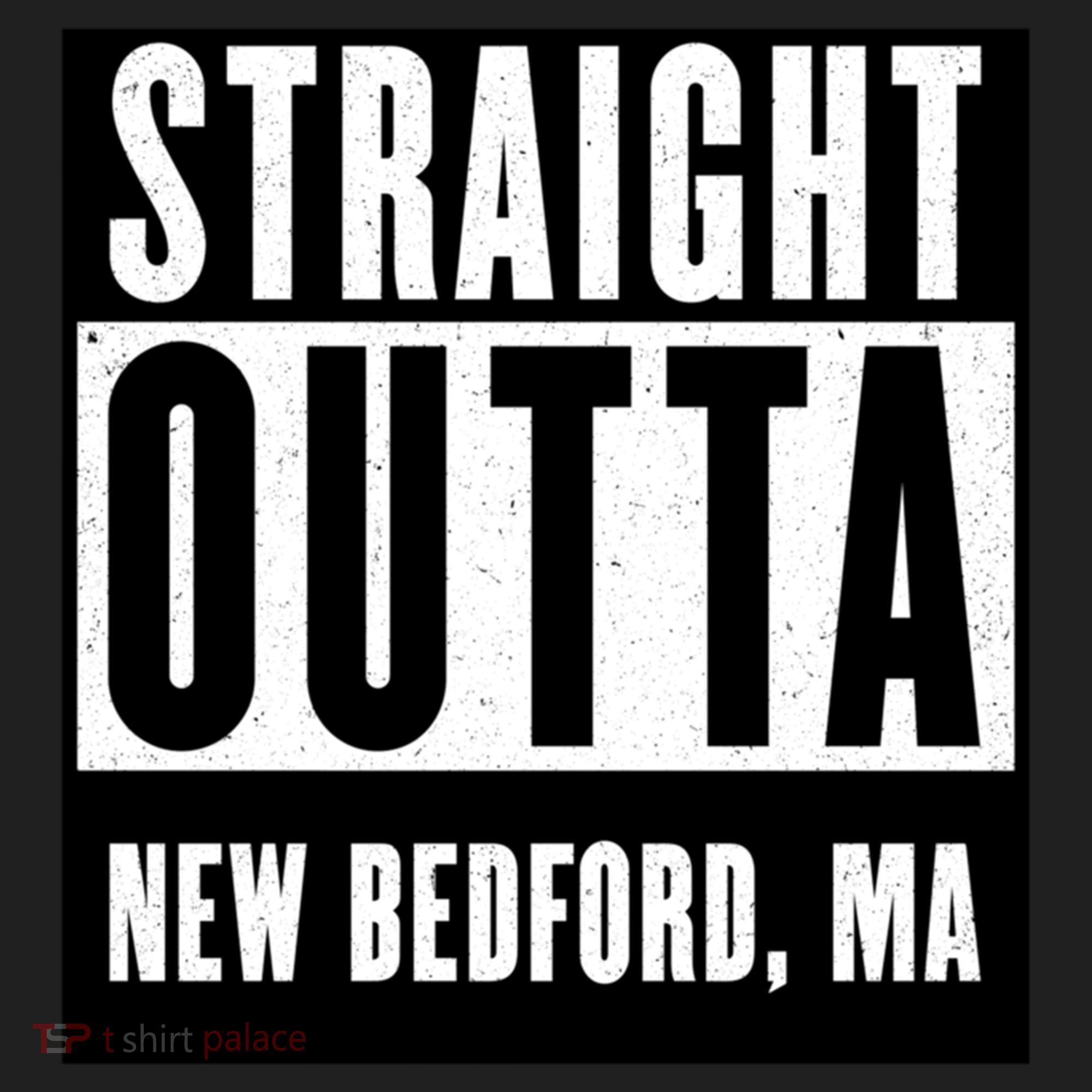 Straight Outta New Bedford Massachusetts Home Cute Gift Beanie