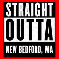 Straight Outta New Bedford Massachusetts Home Cute Gift Santa Hat thumb 1