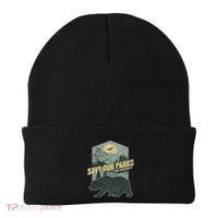 Save Our National Parks Resist Bear Anti Trump Beanie thumb 0