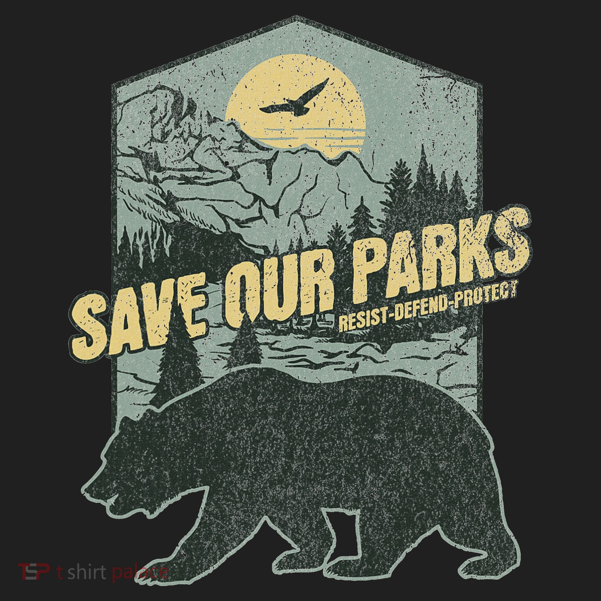 Save Our National Parks Resist Bear Anti Trump Hat