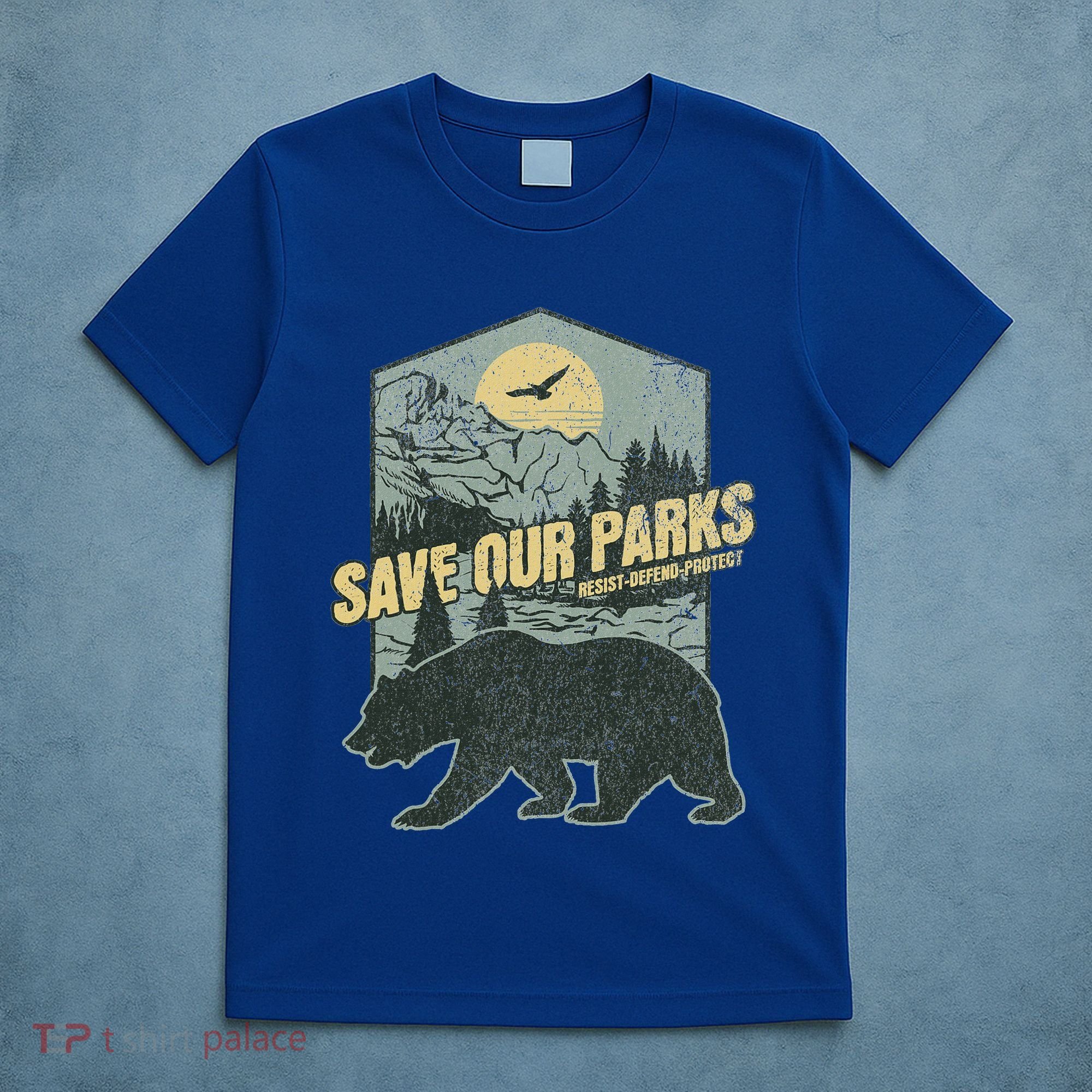 Save Our National Parks Resist Bear Anti Trump T-Shirt