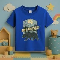 Save Our National Parks Resist Bear Anti Trump Toddler T-Shirt thumb 3