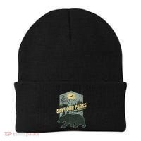 Save Our National Parks Resist Bear Anti Trump Alt Us Parks Gift Beanie thumb 0