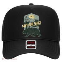 Save Our National Parks Resist Bear Anti Trump Alt Us Parks Gift Hat thumb 0