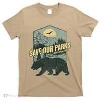 Save Our National Parks Resist Bear Anti Trump Alt Us Parks Gift T-Shirt thumb 0