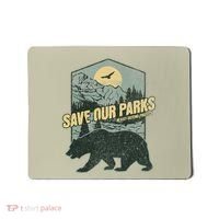Save Our National Parks Resist Bear Anti Trump Alt Us Parks Gift Mousepad thumb 0